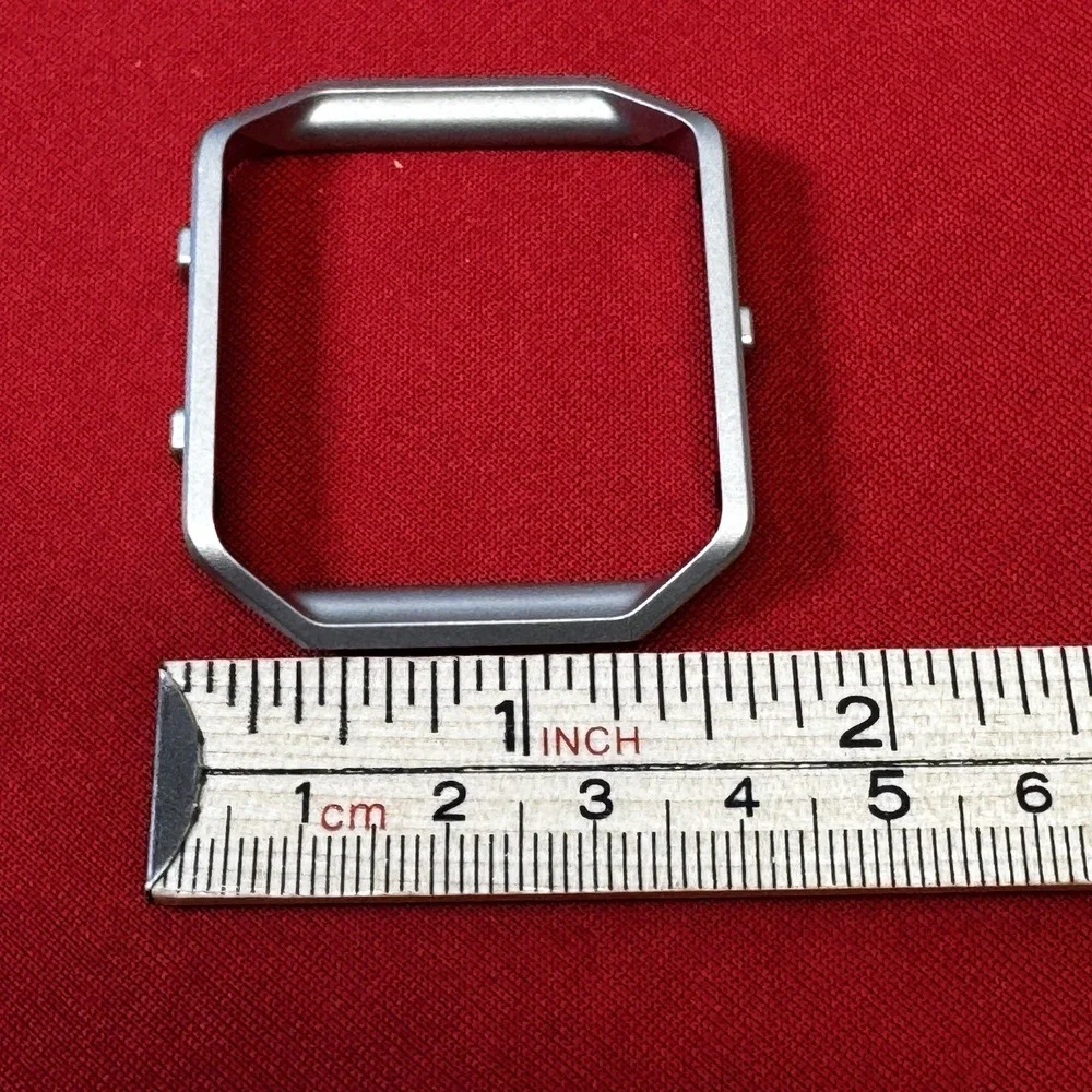 Brushed Nickel Tone Smart Watch‎ Face Frame
